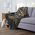 Oakland Grizzlies Alumni Throw Blanket