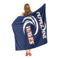 Pepperdine Waves Alumni Throw Blanket