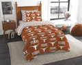 Texas Longhorns 5 Piece Twin Bed in a Bag Set