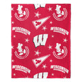 Wisconsin Badgers Mickey Hugger Pillow & Blanket Set