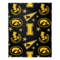 Iowa Hawkeyes Mickey Hugger Pillow & Blanket Set
