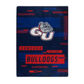 Gonzaga Bulldogs Digitize Throw Blanket