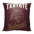 Texas State Bobcats Alumni Throw Pillow