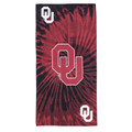 Oklahoma Sooners Pyschedelic Beach Towel