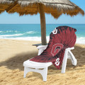 Oklahoma Sooners Pyschedelic Beach Towel