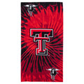 Texas Tech Red Raiders Pyschedelic Beach Towel