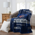 Columbus Blue Jackets Digitize Throw Blanket