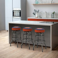 Auburn Tigers Chrome Bar Stool