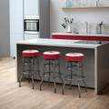 Nebraska Cornhuskers Chrome Bar Stool