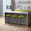 Iowa Hawkeyes Chrome Bar Stool