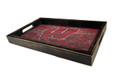 Wisconsin Badgers Distressed Team Color Tray