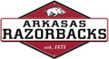 Arkansas Razorbacks Diamond Panel Metal Sign