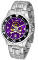 East Carolina Pirates Competitor Steel AnoChrome Color Bezel Men's Watch
