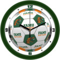 Florida A&M Rattlers Soccer Wall Clock
