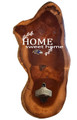 Baltimore Ravens Home Sweet Home Wood Slab Bottle Opener
