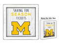 Michigan Wolverines Saving for Tickets Money Box