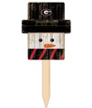 Georgia Bulldogs Snowman Yard Stake