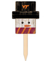 Virginia Tech Hokies Snowman Yard Stake