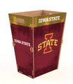 Iowa State Cyclones Team Color Trash Bin