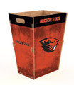 Oregon State Beavers Team Color Trash Bin