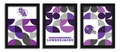 Stephen F. Austin State Lumberjacks Minimalist Color Pop 3-Piece Framed Print
