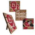 Oklahoma Sooners Trivet Hot Plate Set