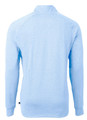 Cutter & Buck Adapt Eco Knit Heather Recycled Men's Custom Quarter Zip Pullover