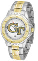 Georgia Tech Yellow Jackets Competitor Two-Tone Men's Watch
