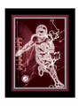 Alabama Crimson Tide Neon Player Framed 12" x 16" Sign