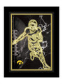 Iowa Hawkeyes Neon Player Framed 12" x 16" Sign