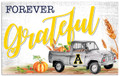 Appalachian State Mountaineers Forever Grateful 11" x 19" Sign