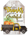 Iowa Hawkeyes Gift Tag and Truck 11" x 19" Sign