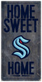 Seattle Kraken 6" x 12" Home Sweet Home Sign
