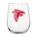 Atlanta Falcons 16 oz. Gameday Curved Beverage Glass