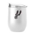 San Antonio Spurs 16 oz. Swagger Powder Coat Curved Beverage Glass