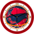 Mississippi Rebels Slam Dunk Wall Clock
