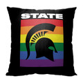 Michigan State Spartans Pride Printed Throw Pillow