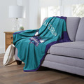Charlotte Hornets Personalized Jersey Silk Touch Throw Blanket