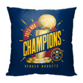 Denver Nuggets NBA Champs Triumph Printed Throw Pillow