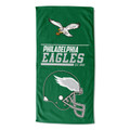 Philadelphia Eagles 40 Yard Dash Legacy Beach Towel