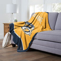 Nashville Predators Personalized Jersey Silk Touch Throw Blanket