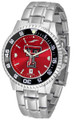 Texas Tech Red Raiders Competitor Steel AnoChrome Color Bezel Men's Watch