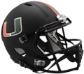 Miami Hurricanes Nights Riddell Speed Collectible Football Helmet