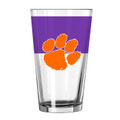 Clemson Tigers 16 oz. Colorblock Pint Glass