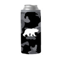 UCLA Bruins 12 oz. Black Camo Slim Can Coozie