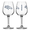 Denver Broncos 12 oz. Gameday Stemmed Wine Glass