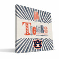 Auburn Tigers State Canvas Print