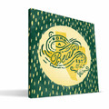 Baylor Bears 12" x 12" Born a Fan Canvas Print