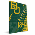Baylor Bears Retro Canvas Print