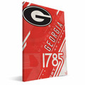Georgia Bulldogs Retro Canvas Print